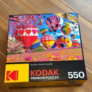 Kodak Premium Puzzles with Colorful Hot Air Balloons